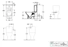 Villeroy & Boch O.Novo öblítőtartály monoblokk wc-hez 5760 S1 01 ( 5760S101 )