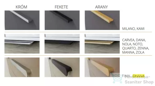 TBoss Noto 120 2F alsószekrény mosdóval 576230938