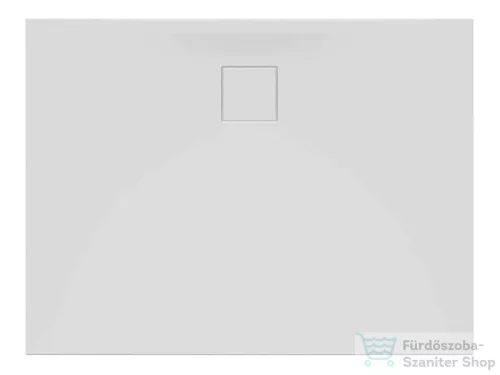 Kolpa San SERRA 140x80 cm-es, modifikált akril zuhanytálca, szifon nélkül, fehér 576380