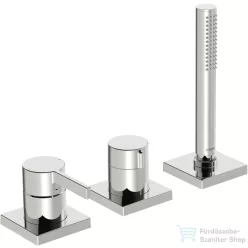   Hansa Hansaloft 3 üléses kád csaptelep kifolyó és alaptest nélkül,króm 57799483