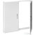 AQUALINE Univerzális ajtó, szerelvények takarására, 70x70cm 57900
