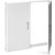 AQUALINE Univerzális ajtó, szerelvények takarására, 70x70cm 57900