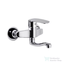   RamonSoler NEW FLY fali mosogató csaptelep 140 mm-es kifolyóval, króm 57E303558