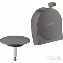   Hansgrohe EXAFILL S kádtöltő le-és túlfolyó színkészlet, szálcsiszolt fekete/króm 58117340