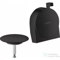   Hansgrohe EXAFILL S kádtöltő le-és túlfolyó színkészlet, matt fekete 58117670