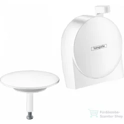   Hansgrohe EXAFILL S kádtöltő le-és túlfolyó színkészlet, matt fehér 58117700