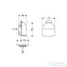 Hansgrohe EXAFILL PLUS kádtöltő le-és túlfolyó színkészlet, króm 58128000