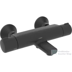   Hansa Hansamicra Eco termosztátos kádtöltő csaptelep,matt fekete 5816217133