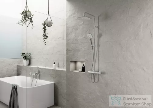 Hansa Hansamicra Eco termosztátos kádtöltő csaptelep,króm 58162171