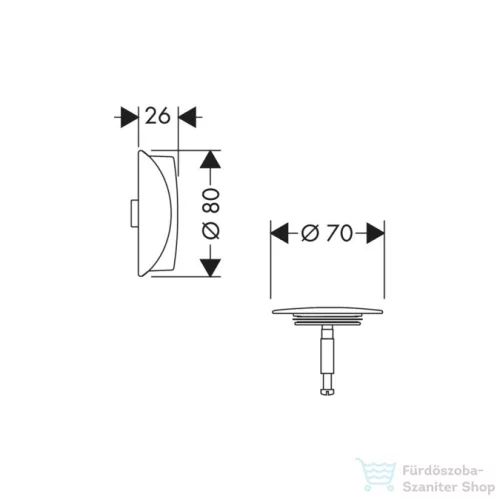 Hansgrohe FLEXAPLUS színkészlet,matt fekete 58185670