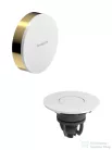 Hansgrohe FLEXAPLUS push-open színkészlet kád le-és túlfolyóhoz, polírozott arany hatású/fényes fehér 58187990