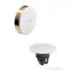 Hansgrohe FLEXAPLUS push-open színkészlet kád le-és túlfolyóhoz, polírozott arany hatású/fényes fehér 58187990