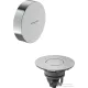 Hansgrohe FLEXAPLUS push-open színkészlet kád le-és túlfolyóhoz, króm 58188000