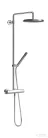 Hansa Hansatempra Style termosztátos zuhanyrendszer 22 cm-es esőztetővel és zuhanyszettel,króm 58429103