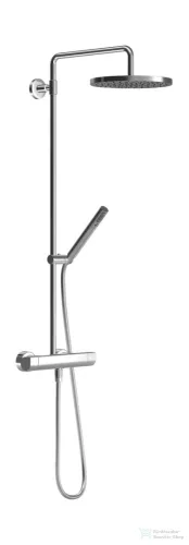 Hansa Hansatempra Style termosztátos zuhanyrendszer 22 cm-es esőztetővel és zuhanyszettel,króm 58429103