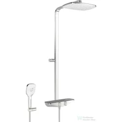   Hansa Emotion komplett termosztátos zuhanyrendszer,króm/szürke 5865017184