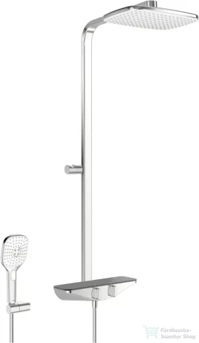 Hansa Emotion komplett termosztátos zuhanyrendszer,króm/szürke 5865017184