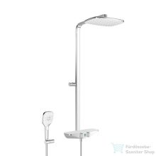   Hansa Hansaemotion Wellfit termosztátos,Bluetooth-os 6V zuhanyrendszer,króm/fehér 5865017282