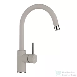   Schock PLUTOS konyhai csaptelep Cristalite Concrete, gránithatású, betonszürke 589000BETO