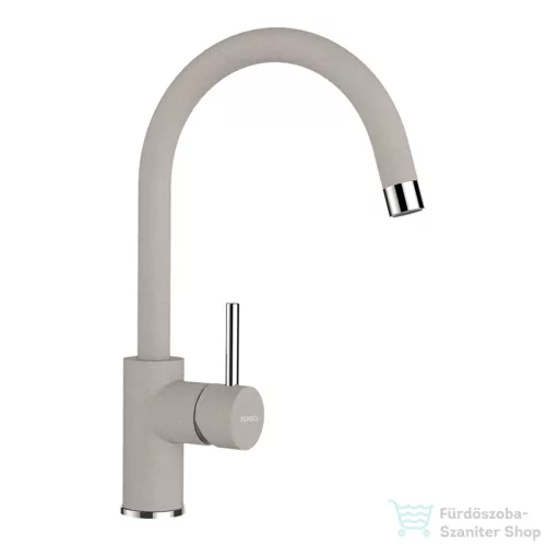Schock PLUTOS konyhai csaptelep Cristalite Concrete, gránithatású, betonszürke 589000BETO