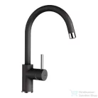 Schock PLUTOS konyhai csaptelep Cristalite Nero, gránithatású, fekete 589000NERO