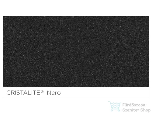 Schock PLUTOS konyhai csaptelep Cristalite Nero, gránithatású, fekete 589000NERO