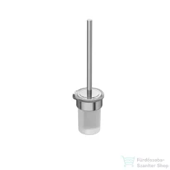 Kludi VELA R fali WC kefe, üveg tartóval, króm 5897405