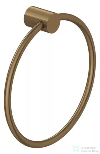 Kludi VELA R törölközőtartó gyűrű, szálcsiszolt bronz 58978N1