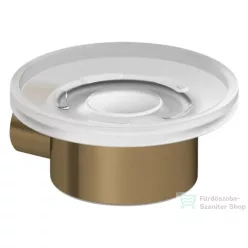 Kludi VELA R fali szappantartó, szálcsiszolt bronz 58985N1