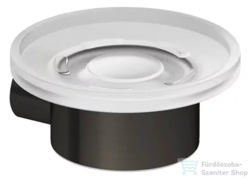Kludi VELA R fali szappantartó, szálcsiszolt gunmetal 58985N2
