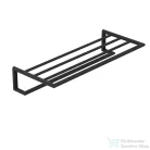 Kludi VELA R 62 cm-es törölközőtartó polc, matt fekete 5898939