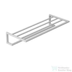   Kludi VELA R 62 cm-es törölközőtartó polc, matt fehér 5898953