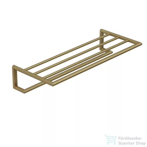 Kludi VELA R 62 cm-es törölközőtartó polc, szálcsiszolt arany 58989N0