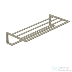   Kludi VELA R 62 cm-es törölközőtartó polc, szálcsiszolt nikkel 58989N5
