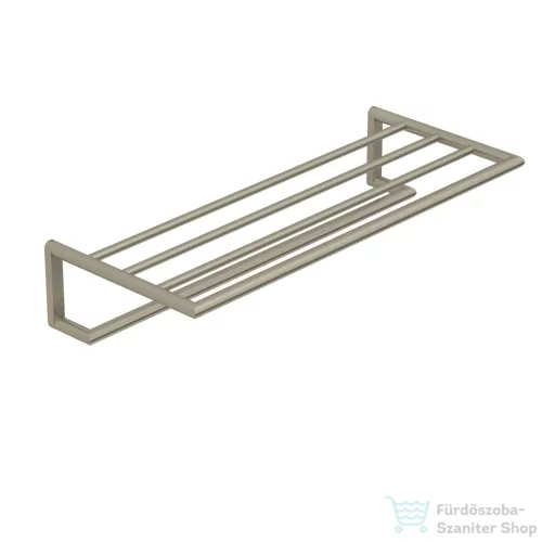 Kludi VELA R 62 cm-es törölközőtartó polc, szálcsiszolt nikkel 58989N5