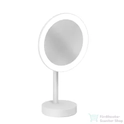   Kludi VELA R álló LED kozmetikai tükör 3x nagyítással, matt fehér 5899553F