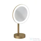 Kludi VELA R álló LED kozmetikai tükör 3x nagyítással, szálcsiszolt bronz 58995N1F
