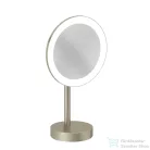 Kludi VELA R álló LED kozmetikai tükör 3x nagyítással, szálcsiszolt nikkel 58995N5F
