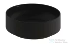Kludi RESA R 40 cm-es pultra ültethető mosdó, csaplyuk és túlfolyó nélkül, matt fekete 58CW1039