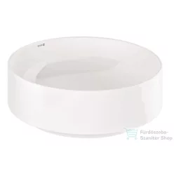   Kludi RESA R 40 cm-es pultra ültethető mosdó, csaplyuk és túlfolyó nélkül, fehér 58CW1043