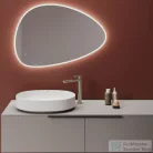 Kludi RESA O 60x40 cm-es pultra ültethető mosdó, csaplyuk és túlfolyó nélkül, fehér 58CW2043
