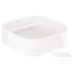   Kludi RESA C 40x40 cm-es pultra ültethető mosdó, csaplyuk és túlfolyó nélkül, fehér 58CW3043