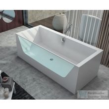   Kolpa San Copelia Light-FS 180x80 szabadon álló kád Kerrock anyagból, átlátszó akril fallal  590150