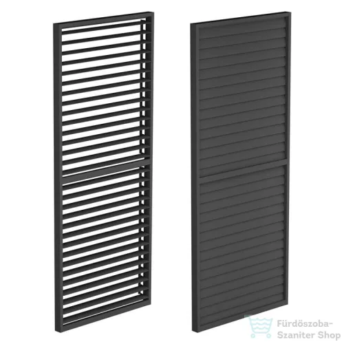 Mirpol LUXE Lamellás oldalpanel (R) 90x218cm 3 m-ig antracit 5901738197374