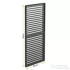 Mirpol LUXE Lamellás oldalpanel (R) 90x218cm 3 m-ig antracit 5901738197374
