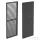 Mirpol LUXE Lamellás oldalpanel (R) 123x218cm 4 m-ig antracit 5901738197381