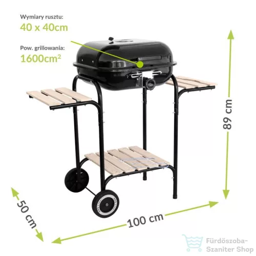 Mirpol MIR350 faszenes grill 5902659141149