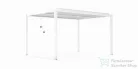 Mirpol LUXE pergola 3x4m fehér LED világítással 5902659145123