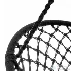 Mirpol Brasil Hoop függőszék, fekete 5902659146885