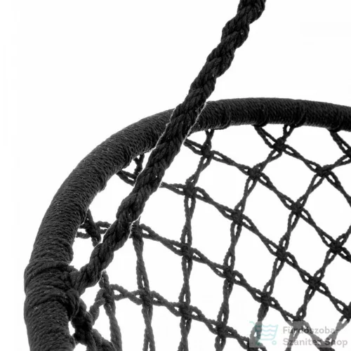 Mirpol Brasil Hoop függőszék, fekete 5902659146885